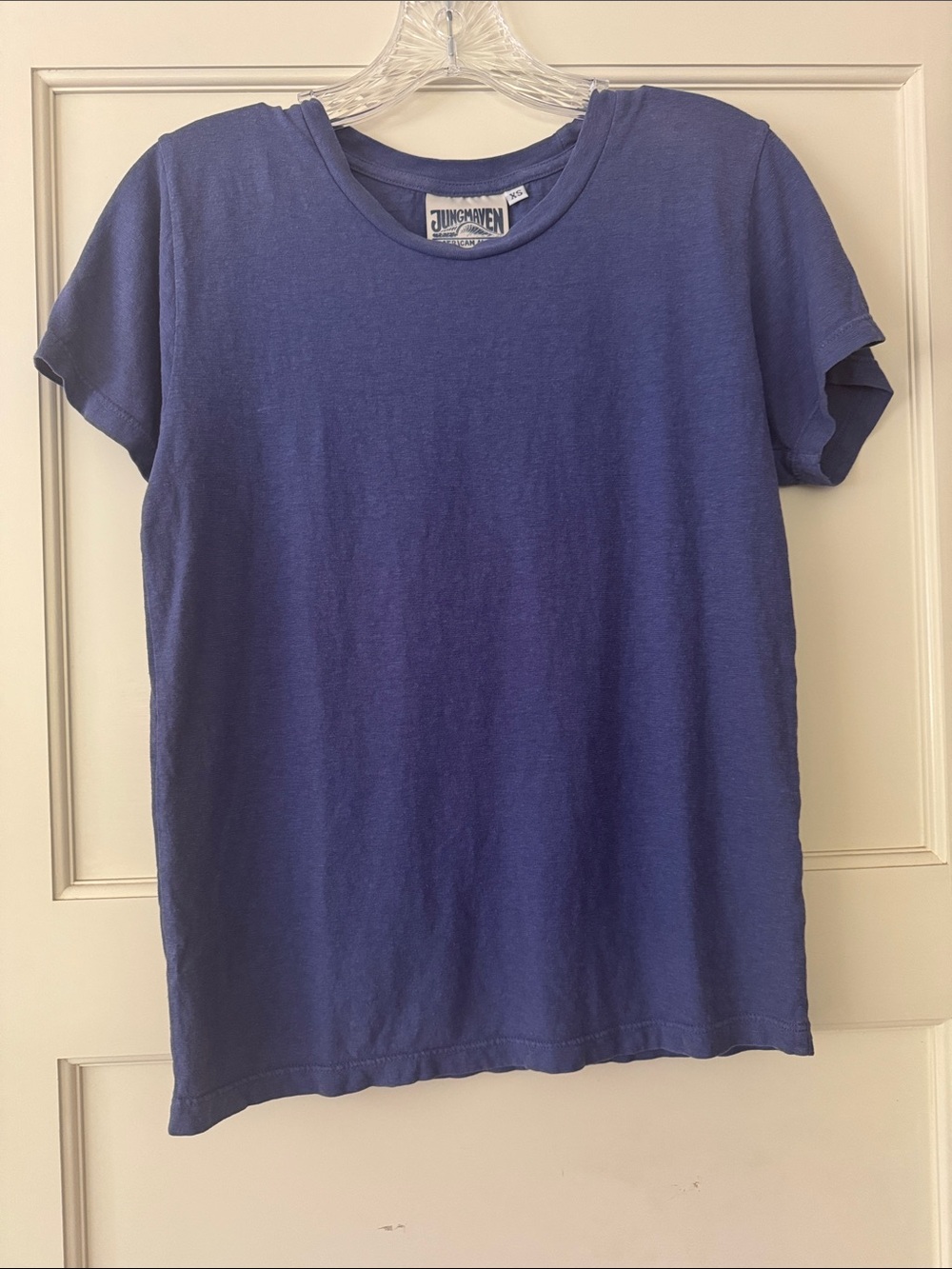 Jungmaven Lorel Tee - Blue (purple tones) XS